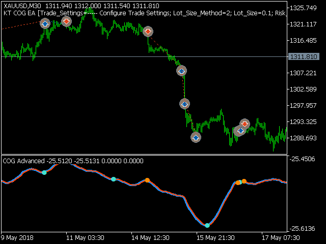 Center of Gravity EA MT4 MT5