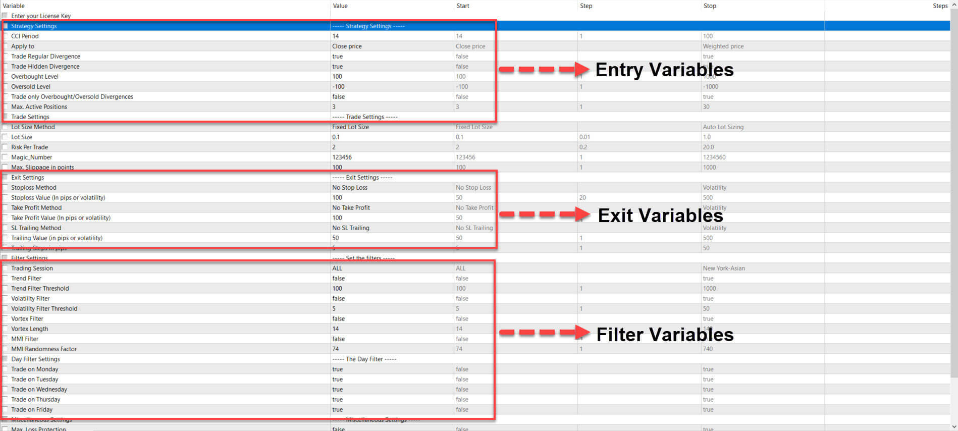 ea input settings