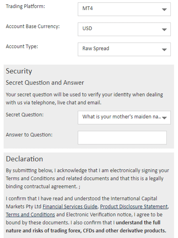 icmarkets check account details