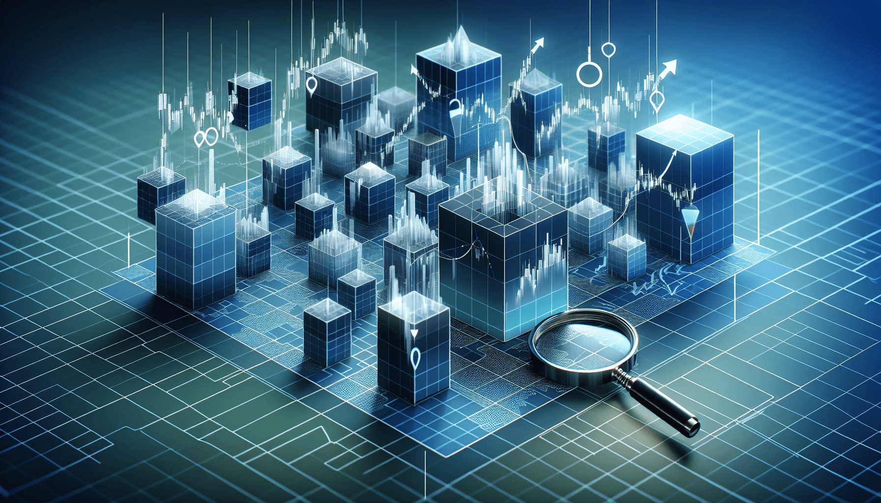 Illustration of analyzing market structure for identifying order blocks